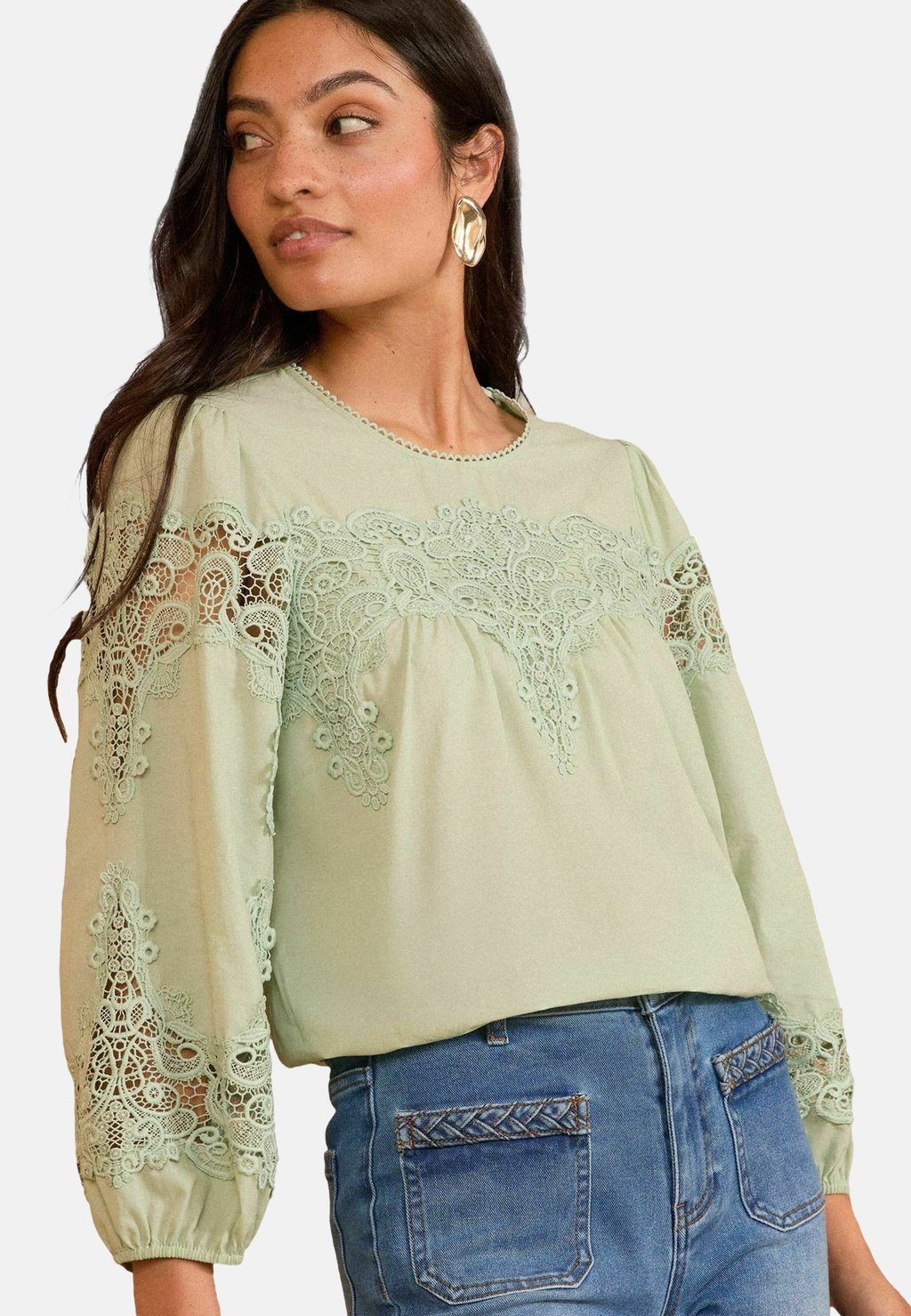 

Блуза REGULAR FIT Love & Roses, зеленый