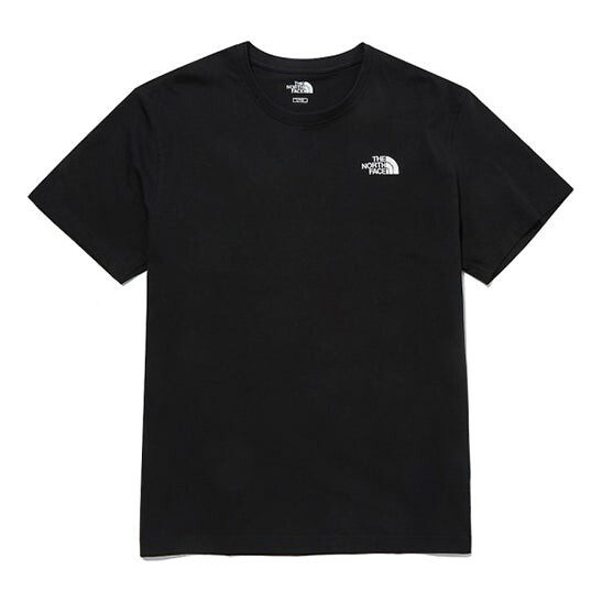 

Футболка basic cotton t-shirt 'black' The North Face, черный