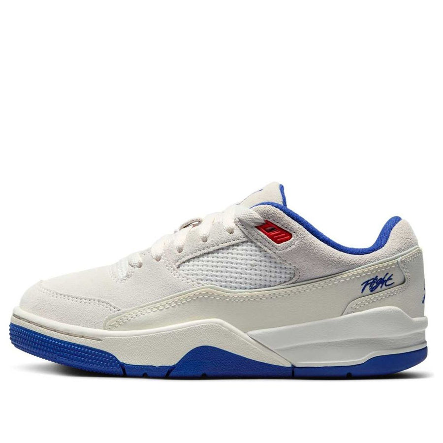 

Кроссовки (GS) Air Jordan Flight Court 'Phantom Deep Royal Blue', бежевый