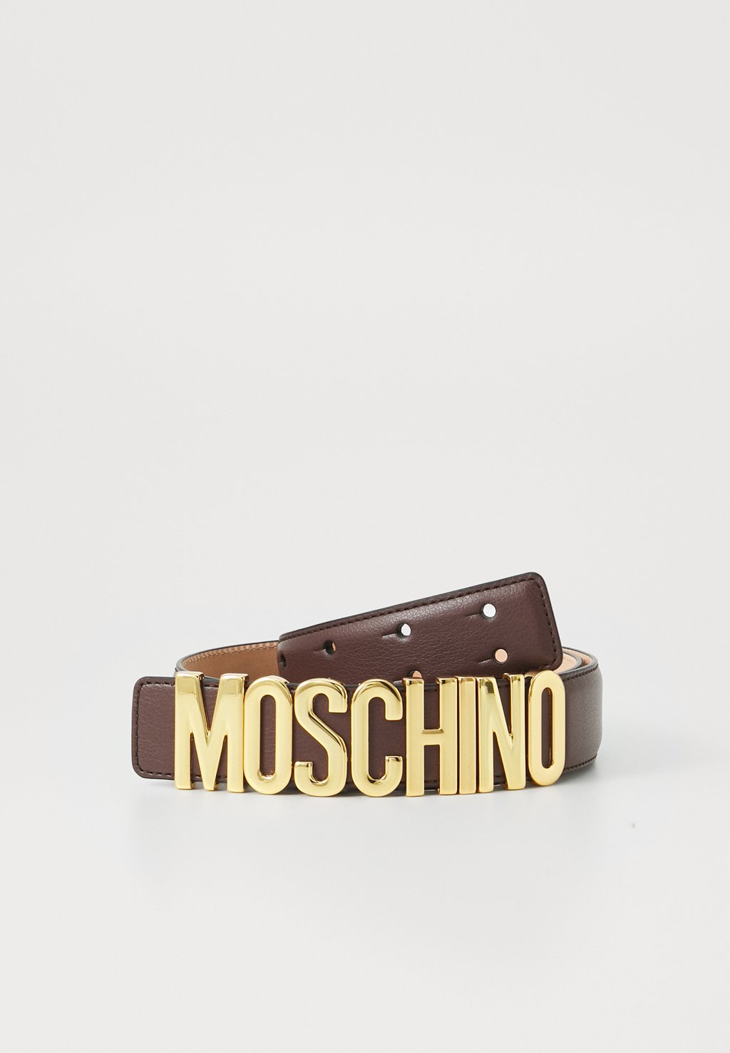 

Пояс BELTS MOSCHINO, коричневый