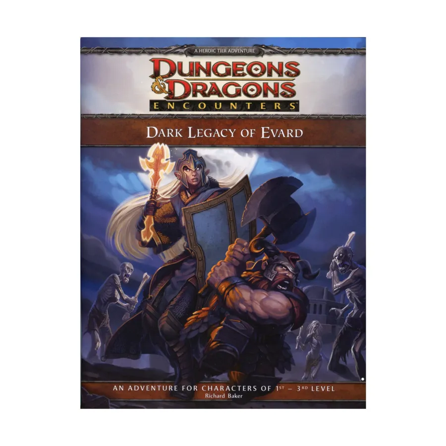 

Модуль Dark Legacy of Evard, Dungeons & Dragons (4th Edition) - D&D Encounters, Worldwide Gameday, & Other Promotional Items