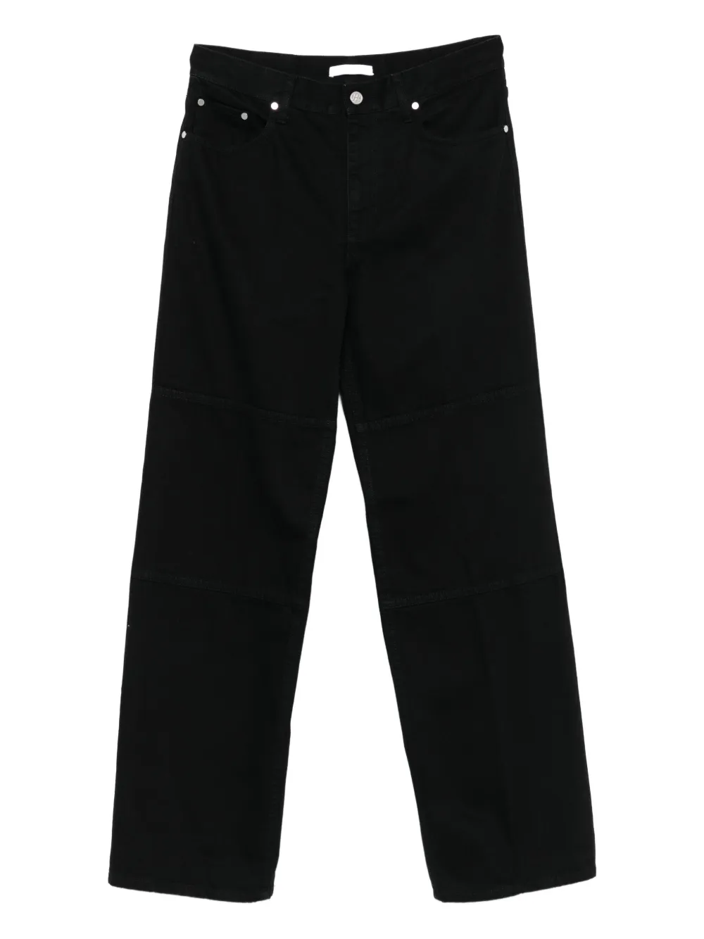 

Джинсы с панелями и молниями Helmut Lang, черный