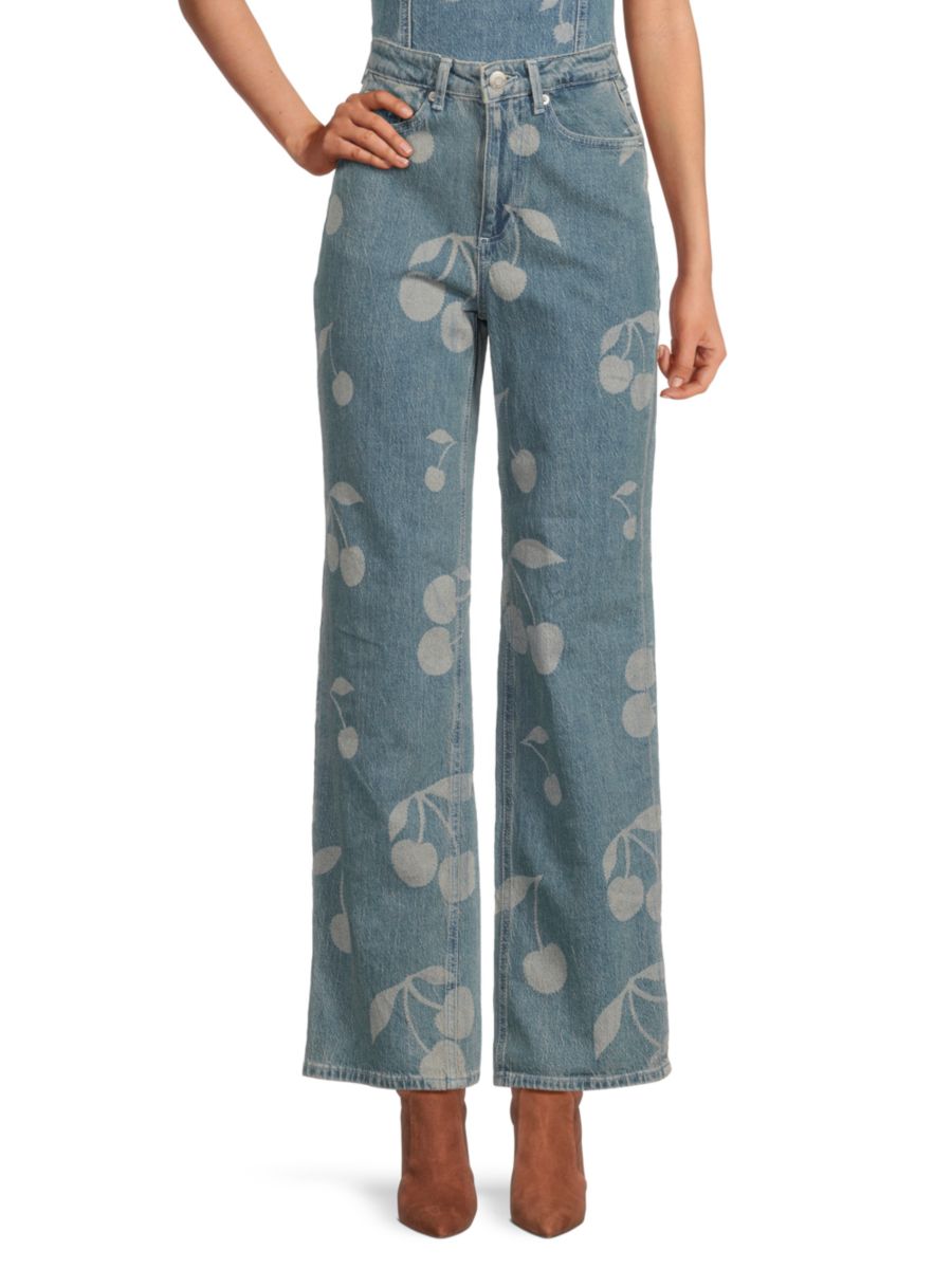 

Джинсы Tessa Cherry с высокой талией и широкими штанинами Vero Moda, цвет Medium Blue