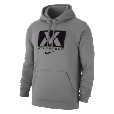 

Худи Nike Club Fleece Military Veterans, темно-серый