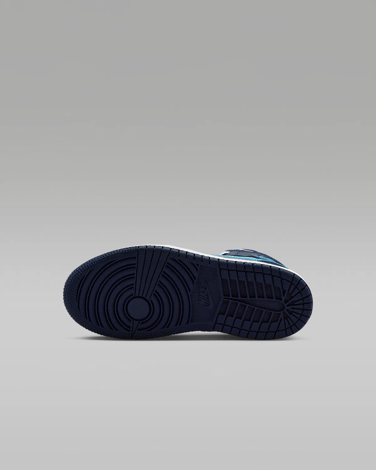 Кроссовки Jordan 1 Mid для малышей, Obsidian/White/Dark Powder Blue — фото 2