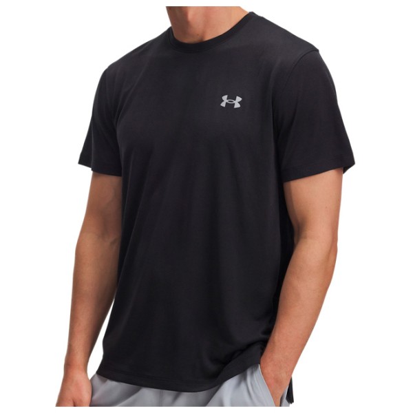 

Футболка для бега Launch camo s/s Under Armour, черный