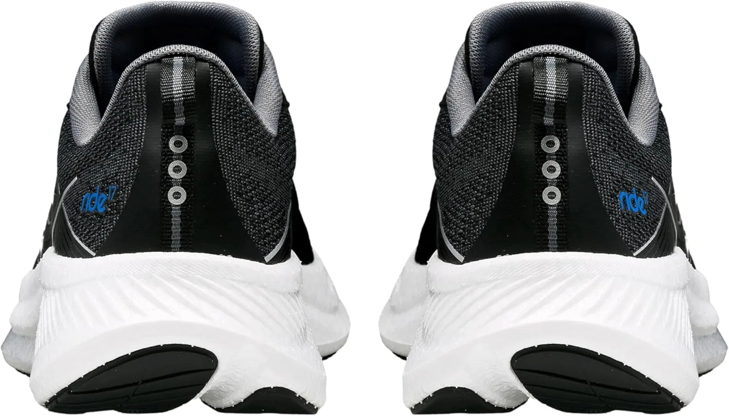 Мужские кроссовки Saucony Ride 17, Black White — фото 4