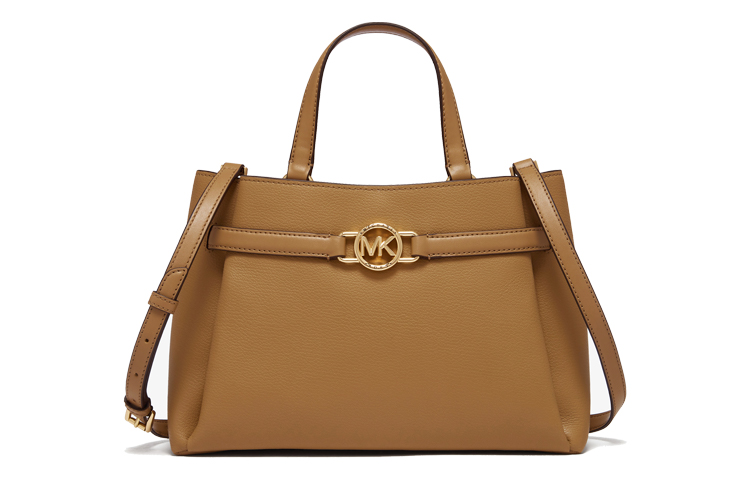 

MICHAEL KORS Сумка-шоппер из сплит-кожи, шоппинг-сумка, дамская сумка, кроссбоди Medium Women's Light Brown