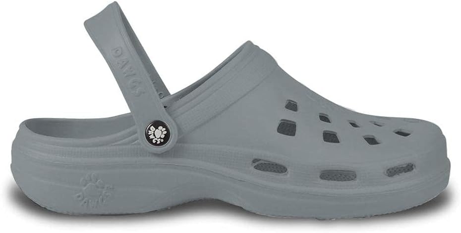 

Мужские пляжные сабо DAWGS | Легкие | Сверхмягкие | Поддержка свода стопы | Комфорт на весь день, серый