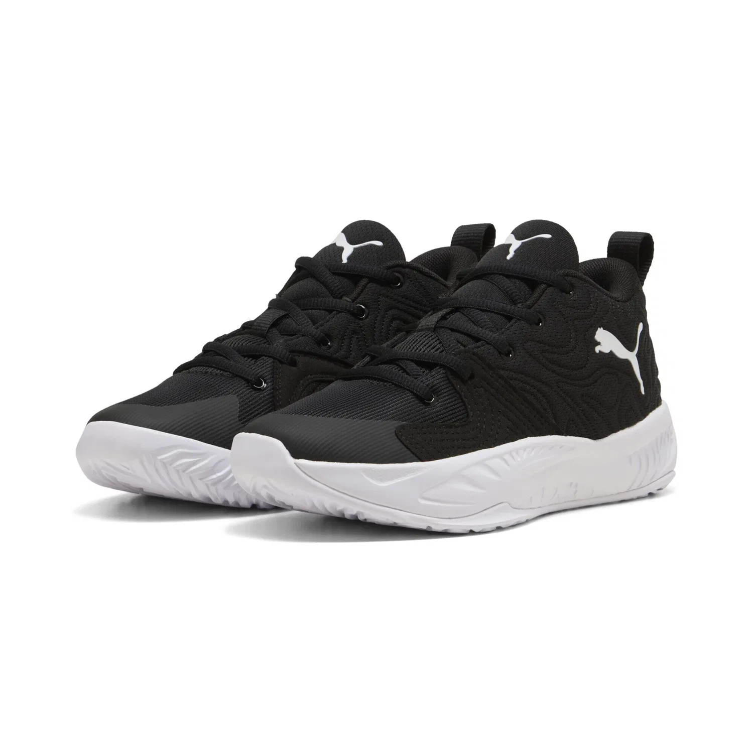 Кроссовки Puma Athletic Shoes Court Pro 3 черного цвета — фото 2