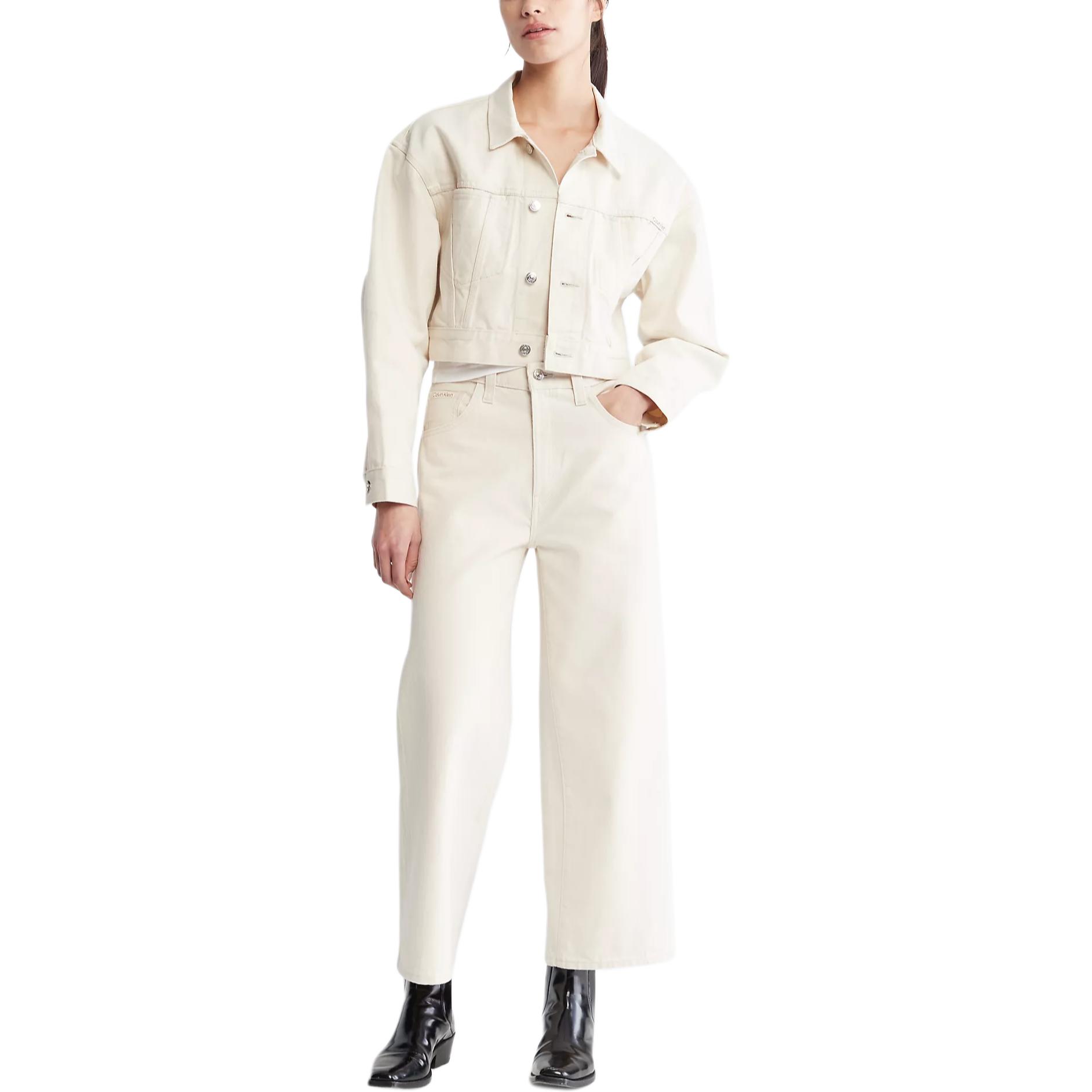Calvin Klein Куртка женская белая, White — фото 3