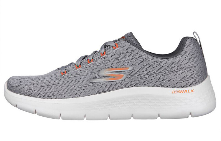 

Кроссовки Go Walk Flex Lifestyle для мужчин с низким верхом, серые/оранжевые Skechers, Оранжевый, Кроссовки Go Walk Flex Lifestyle для мужчин с низким верхом, серые/оранжевые Skechers