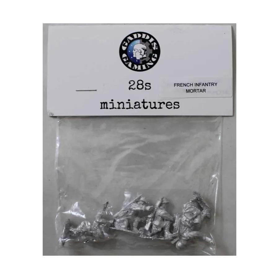 

Миномет и экипаж FRA, WWII Miniatures - France - Artillery (28mm)