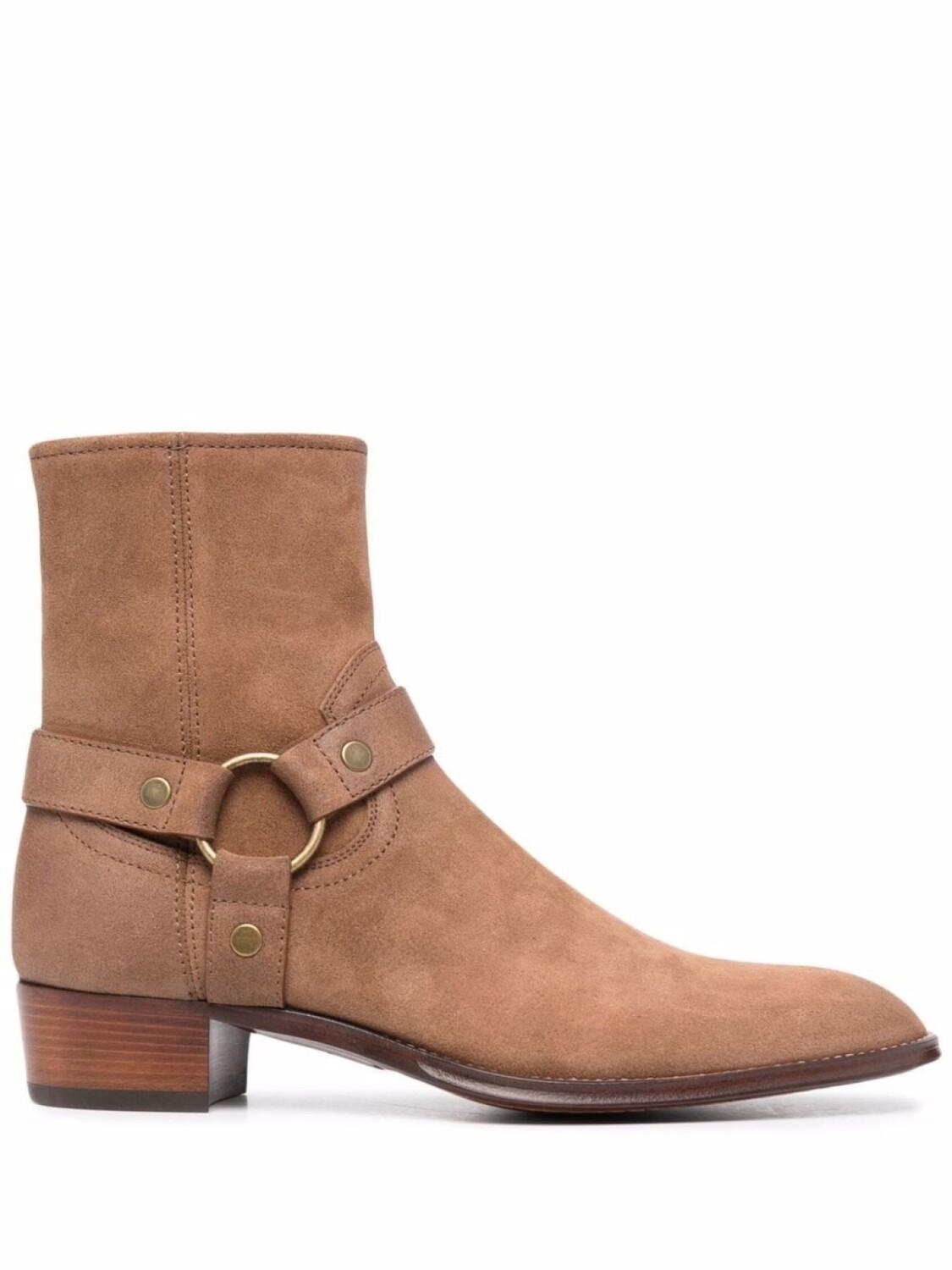 

Saint Laurent ботинки Wyatt Harness, коричневый
