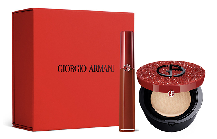 

GIORGIO ARMANI AMANI Redtube Lip Love Imperfection Box набор косметики Velour Matte Mist Complexion комплект из двух предметов