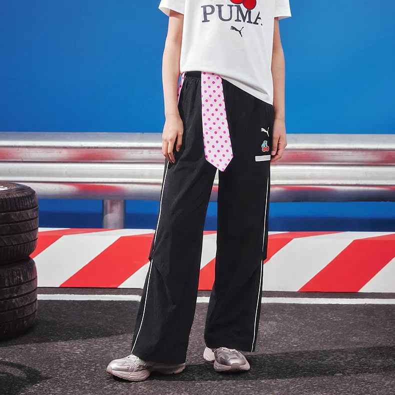 Детские быстросохнущие штаны PUMA Black — фото 3
