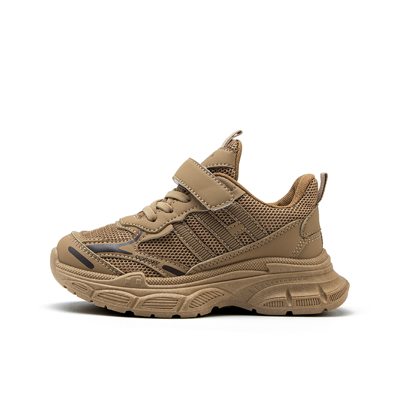 

Дышащие износостойкие амортизирующие детские повседневные кроссовки SNOOPY цвета хаки