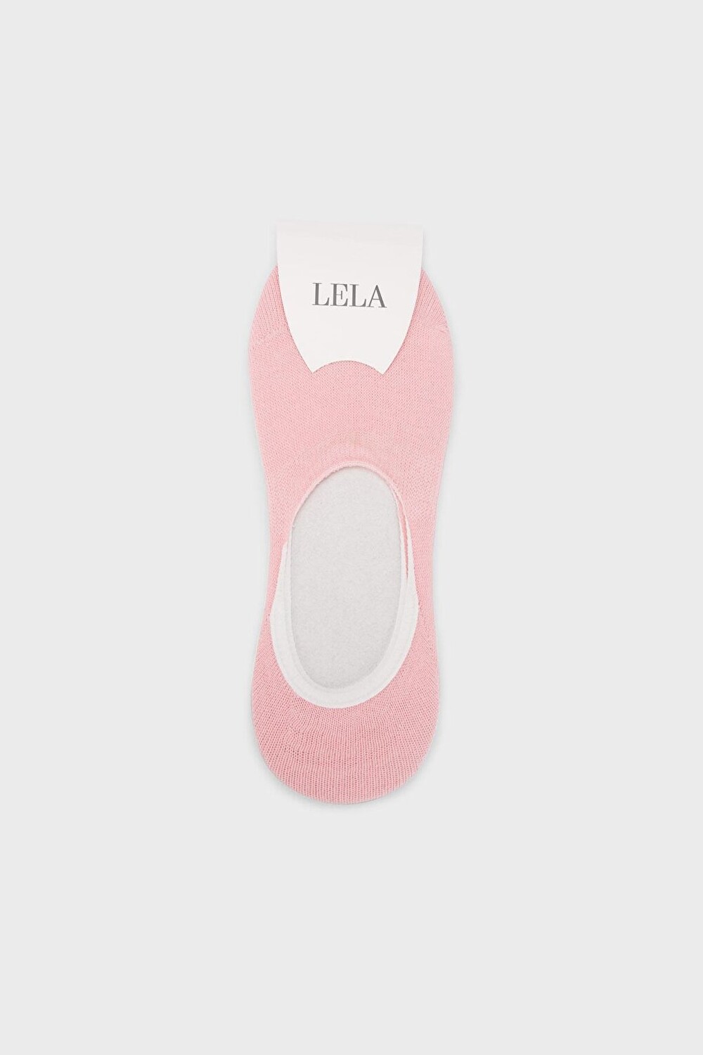 

Мягкие хлопковые трикотажные носки-балерины 0070004 Lela, розовый
