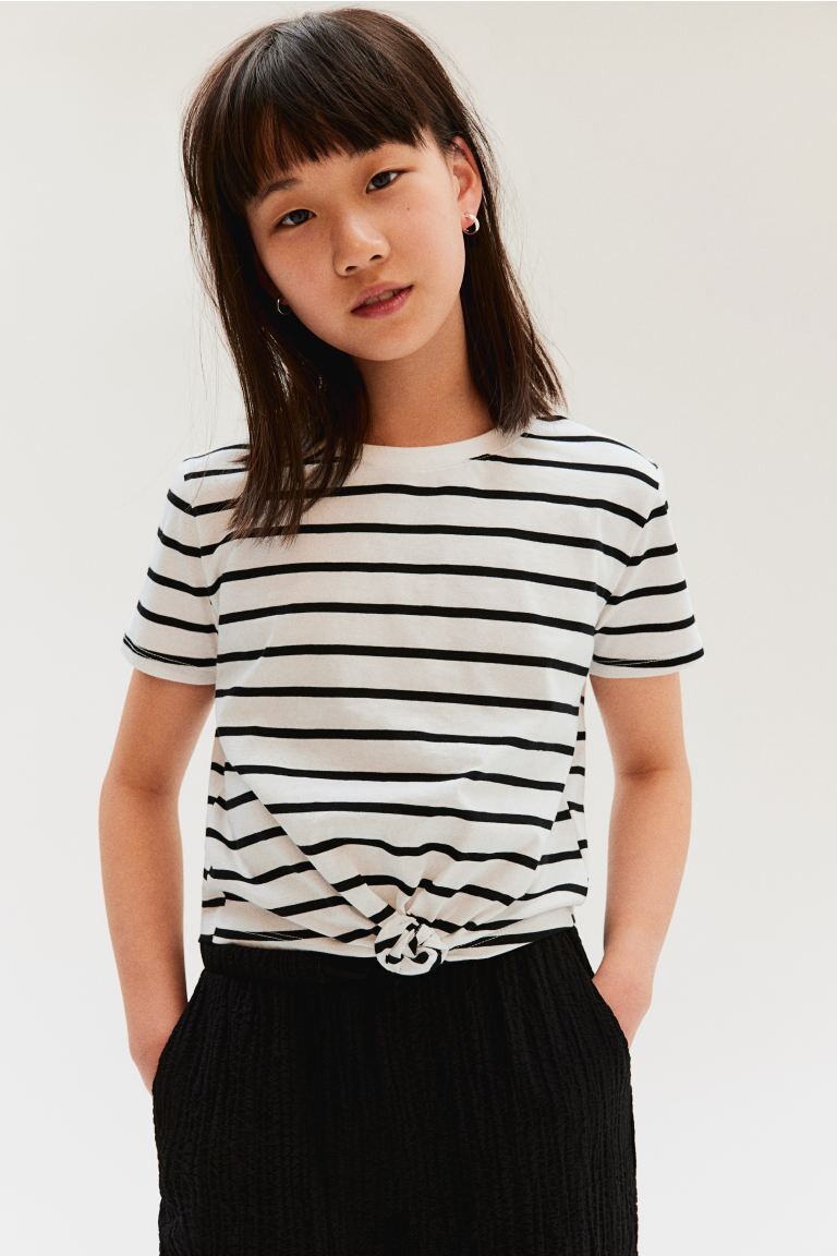 

Футболка с узлом H&M, белый