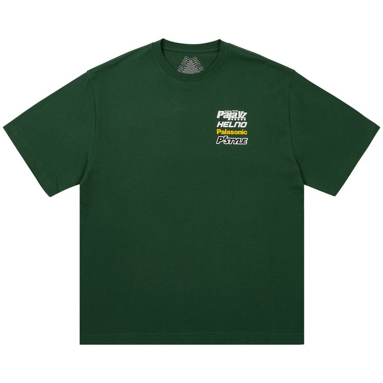 

Футболка Palace Racey T-Shirt 'Racey Green', зеленый