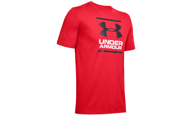 

Under Armour Футболка Straight Fit мужская красная