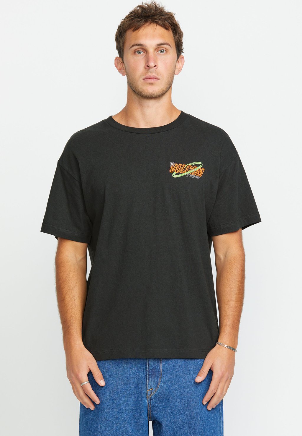 

Футболка с принтом TEE FORCEFIELD Volcom, серый