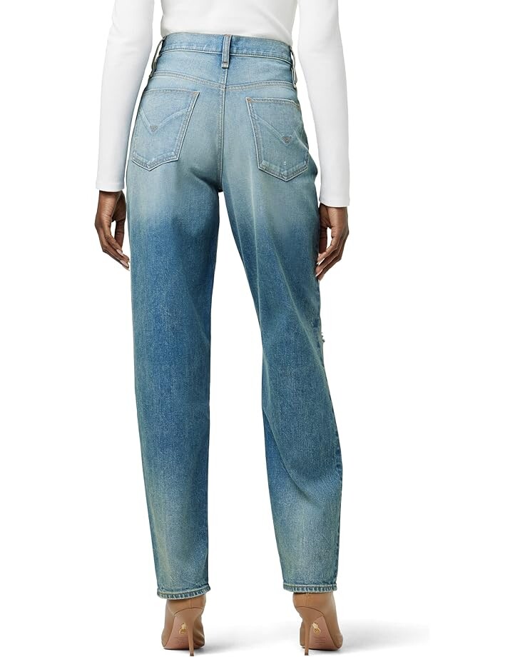 

Джинсы Hudson Jeans James High-Rise Tapered Straight in Coastline, цвет Coastline