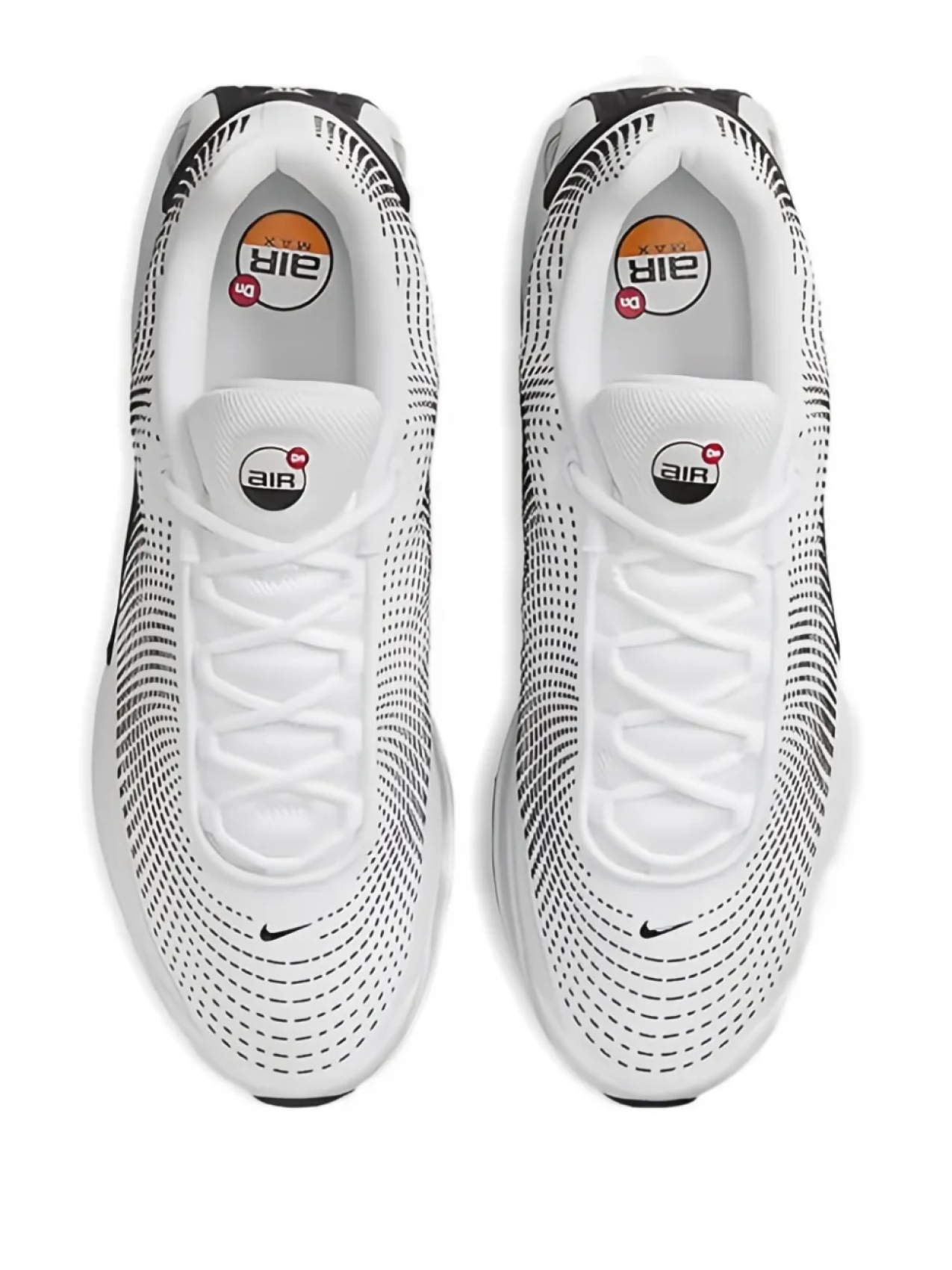 Кроссовки Air Max Dn "Белый/Фотонная пыль/Металлик серебристый" Nike, серый — фото 4