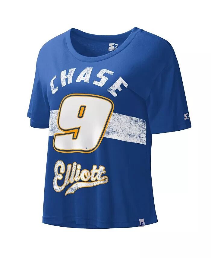 

Женская футболка Royal Chase Elliott Record Setter Starter