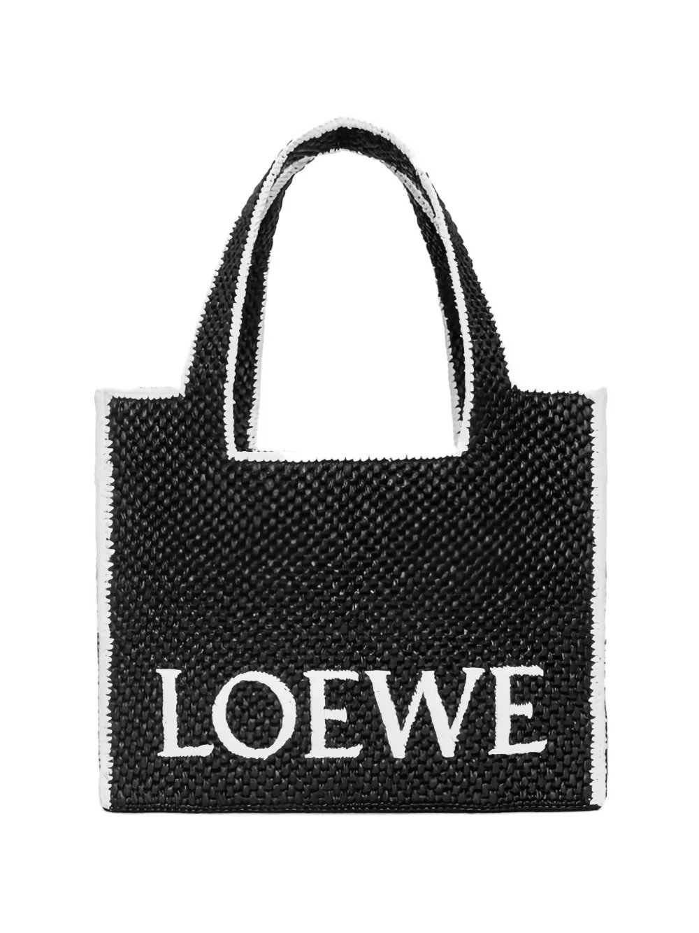 

Большая сумка-тоут Loewe Font, черный