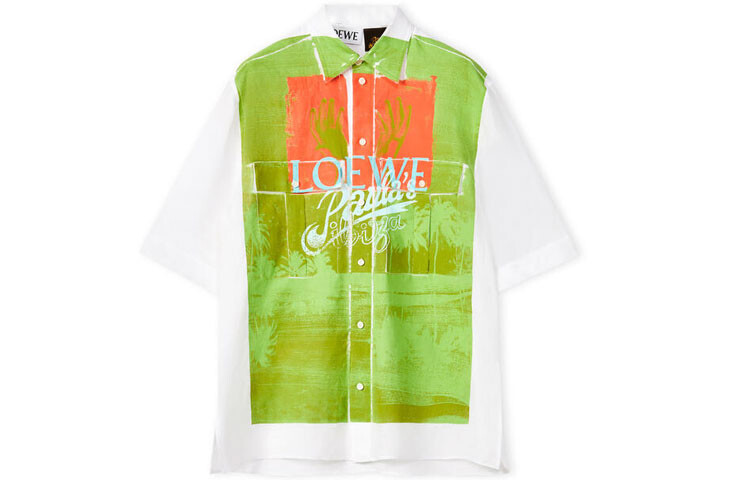 

Рубашка мужская белая Loewe, белый