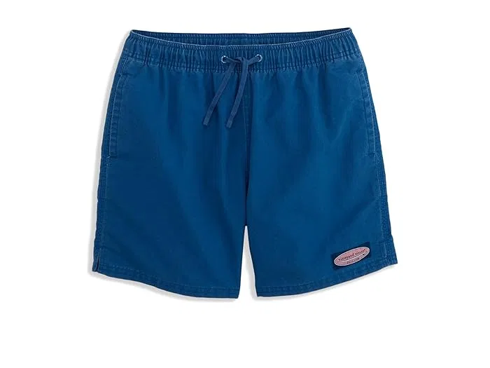Плавки Island Trunks быстросохнущие Vineyard Vines Kids, Santa Whale Navy
