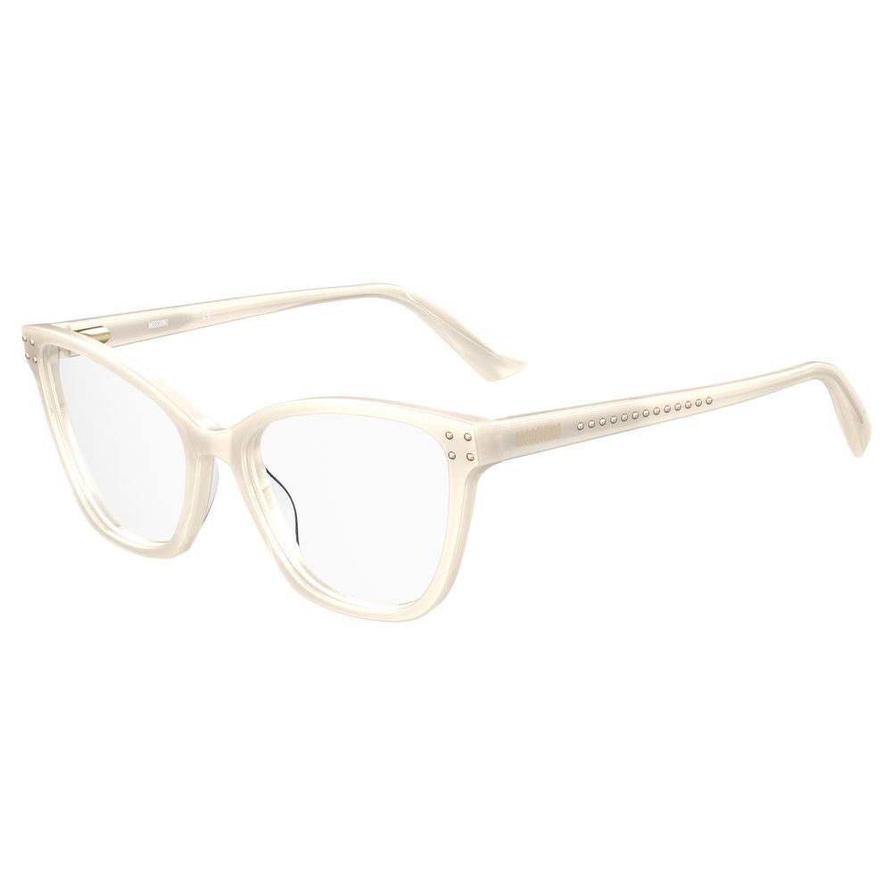 

Кремовые рамки из телячьей шерсти Moschino, Cream