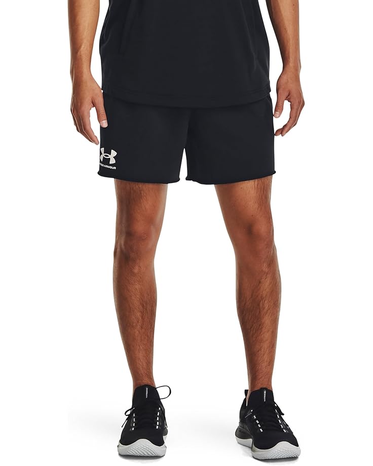 

Шорты Under Armour Rival Terry 6-inch Shorts, цвет Black/Onyx White