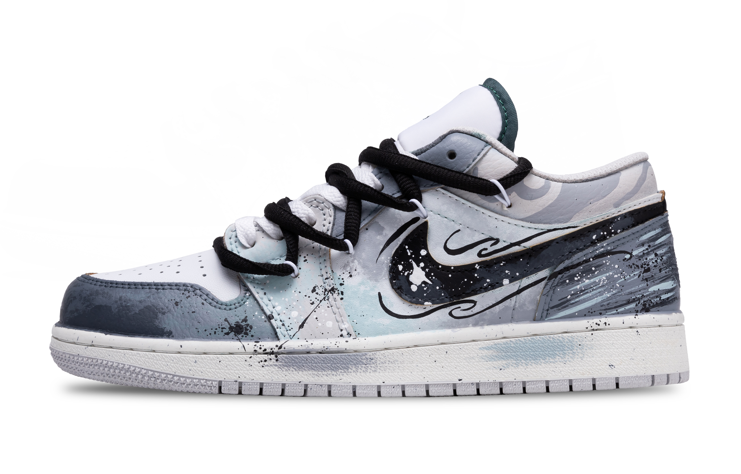 

Jordan Баскетбольные кроссовки Air 1 Vintage, низкие, мужские, серо-белые