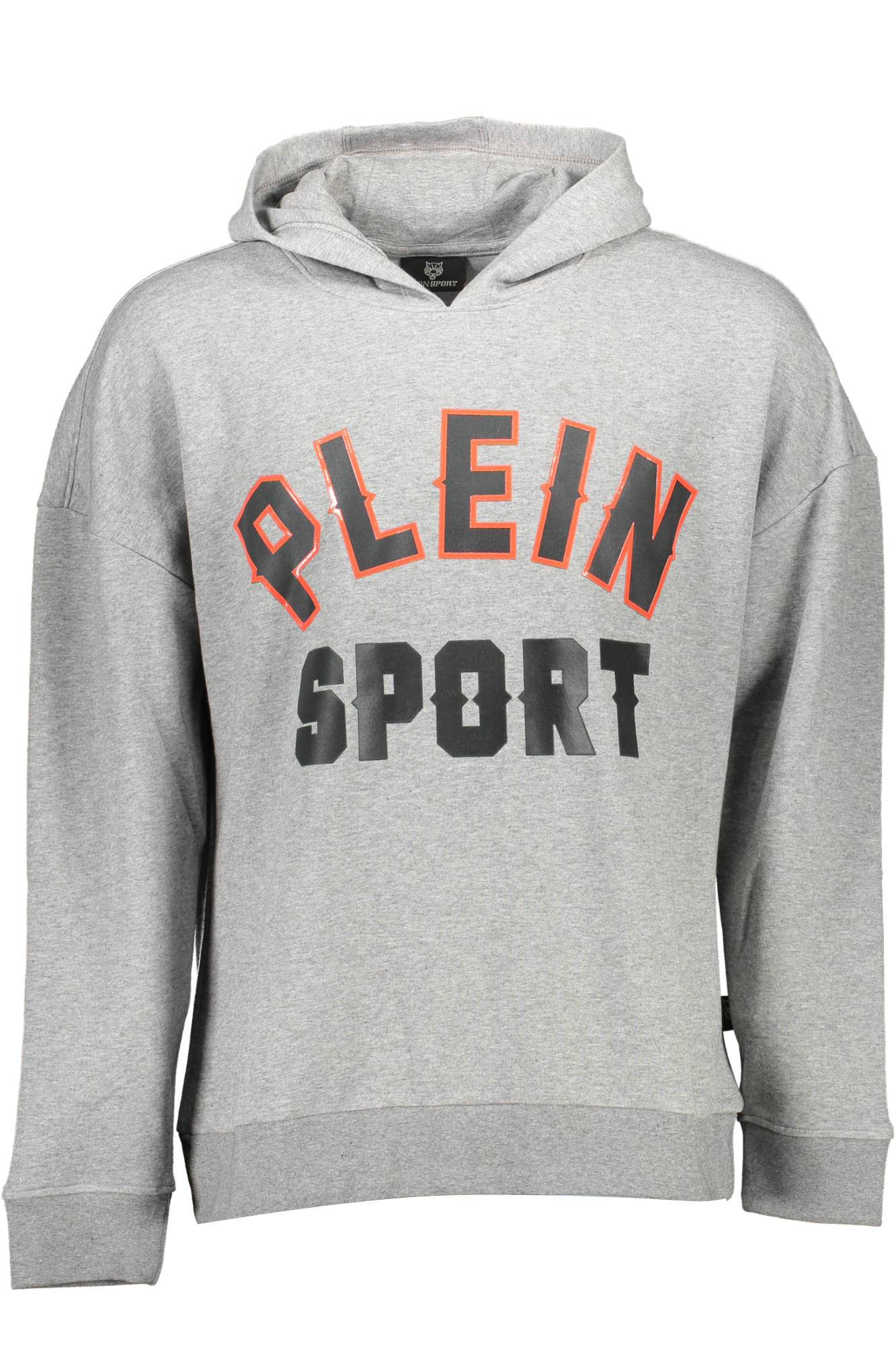 

Толстовка мужская Plein Sport, серый / черный / оранжевый