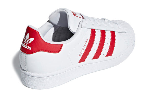 Кроссовки суперзвезда j Adidas, белый — фото 4