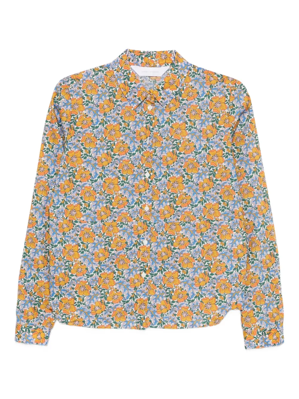 

Рубашка с длинными рукавами и цветочным принтом Robert Friedman, желтый