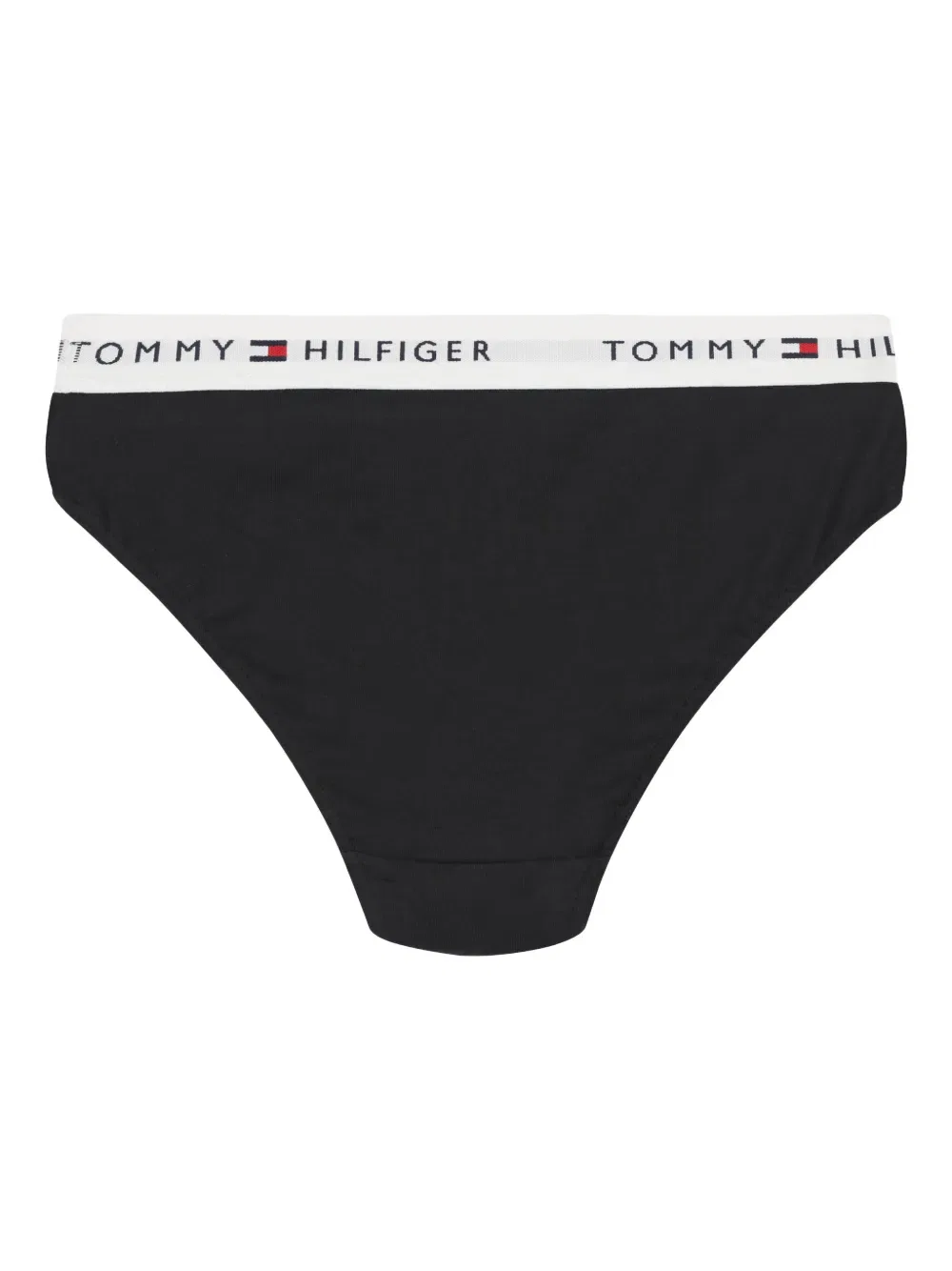 Комплект из двух трусов-брифов с логотипом Tommy Hilfiger Junior, черный — фото 4