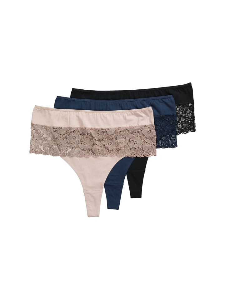 

Стринги Ulla Popken, цвет helle pflaume