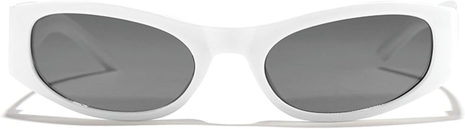 

Солнцезащитные очки Willochra Y2K с обтекаемой формой для женщин и мужчин, модные черные очки в стиле ретро 90-х, футуристические очки с защитой от УФ-излучения UV400, C7