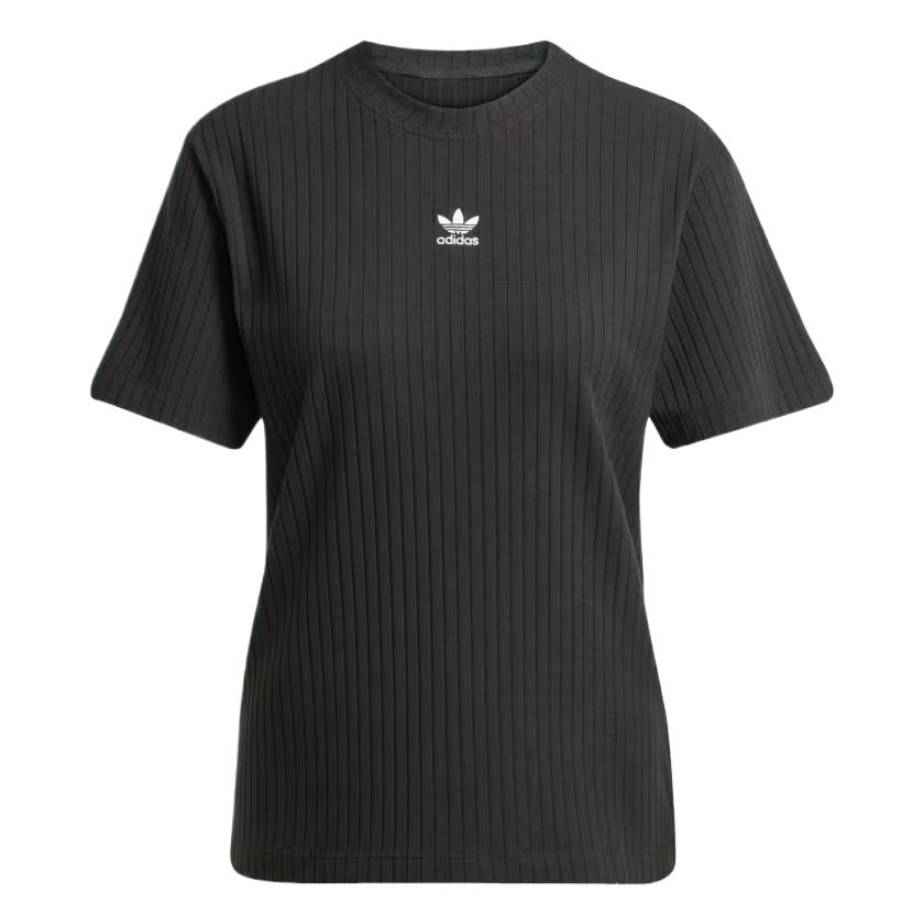 Adidas Originals Футболка ESSENTIALS женская черная — фото 2