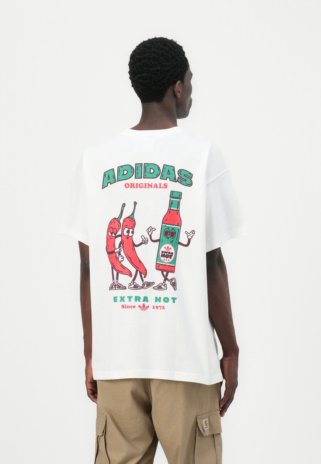 

Футболка с принтом CHILLI TEE UNISEX Adidas Originals, белый