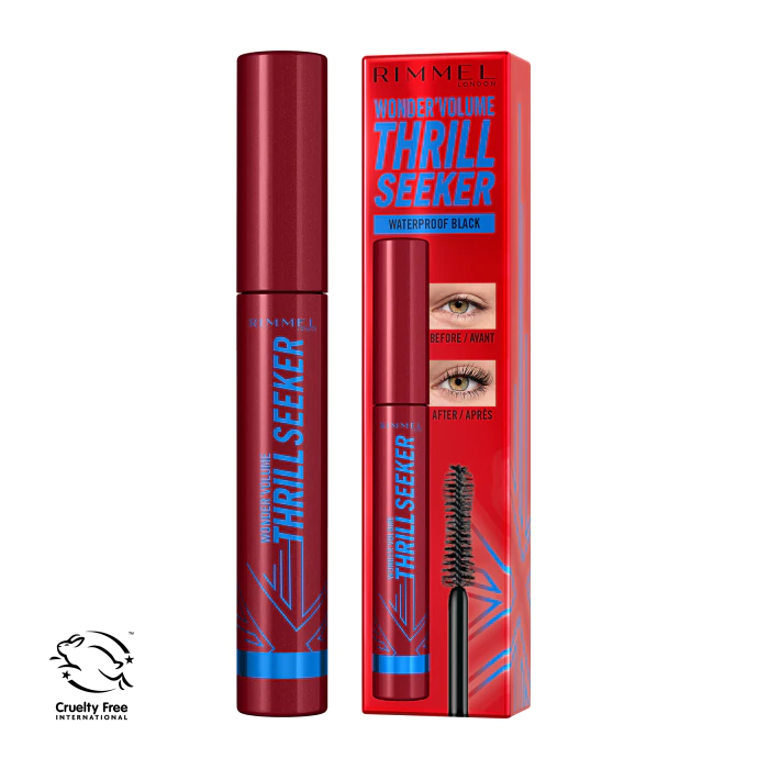 

Тушь для ресниц wonder volume thrill seeker máscara de pestañas waterproof Rimmel, количество 1 штука