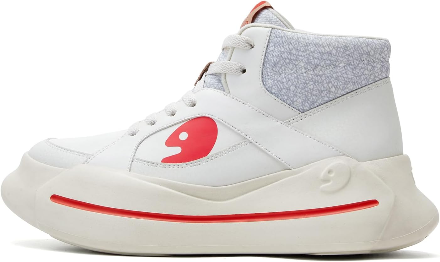 

Мужские модные кроссовки UIN, массивные, легкие, для прогулок, повседневные с легким надеванием, с художественной росписью, для путешествий и скейтборда Sanamolls , белый