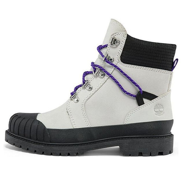 Кроссовки heritage rubber toe 6 inch hiking boot 'white' Timberland, белый