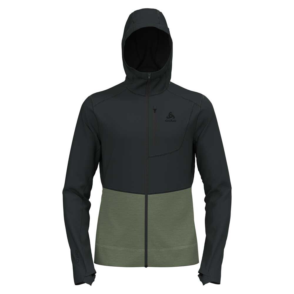 

Толстовка Odlo Performance Wool, зеленый