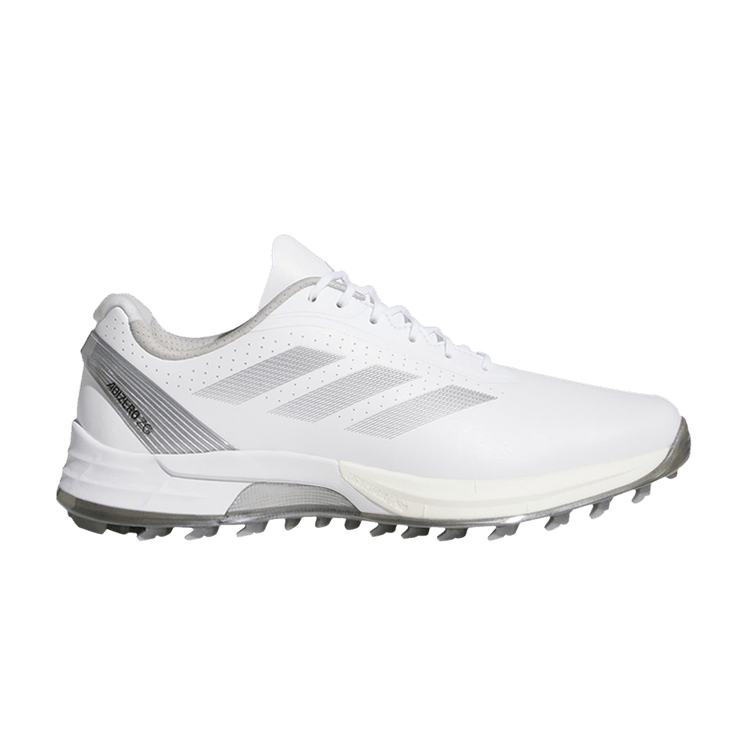 

Кроссовки Adizero ZG Spikeless Golf 'White Silver Metallic', белый