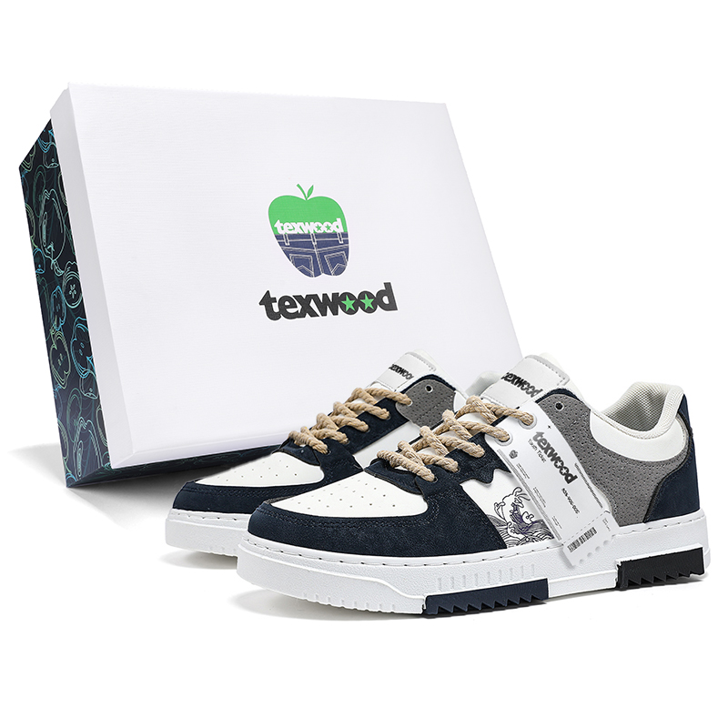 

TEXWOOD Мужские низкие кроссовки для скейтбординга Year Of The Snake Green Snake Fortune CNY Collection