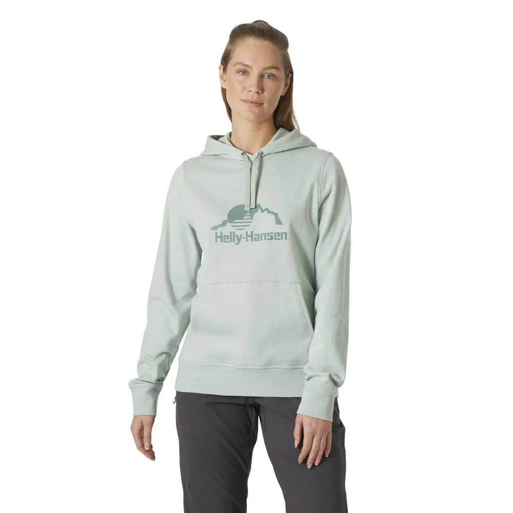 

Худи Helly Hansen Nord Graphic, зеленый